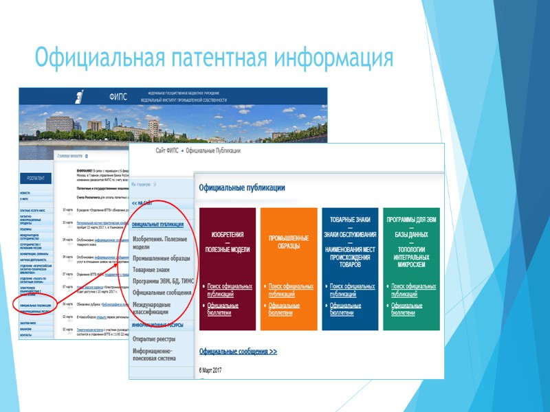 Официальная патентная информация